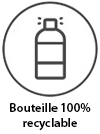 Bouteille 100% recyclable